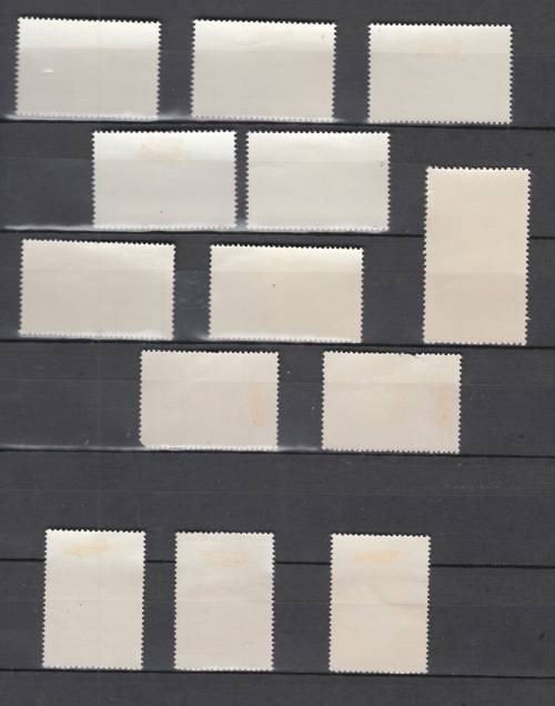 Lot of 13 Posta Romana Stamps renge from 1961 - 1979