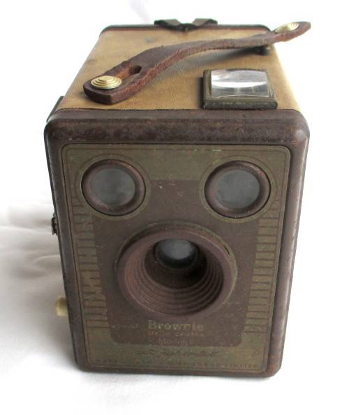 Kodak brownie camera, 1950`s. Prop / Decoration.