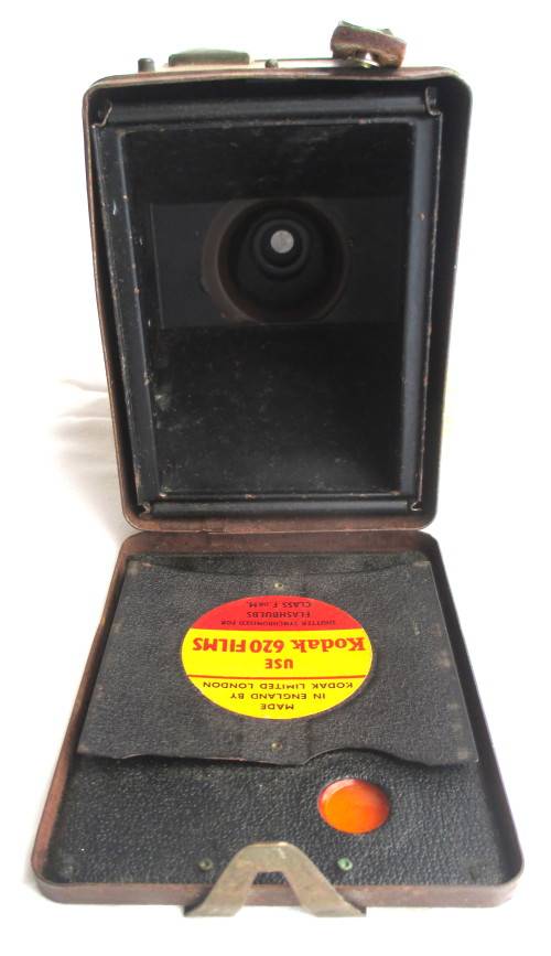 Kodak brownie camera, 1950`s. Prop / Decoration.