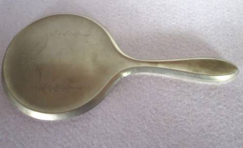 Large Vintage EPNS Hand Held Mirror. As per Photo. 280mm long.