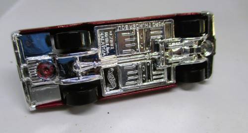 2001 HOT WHEELS FORD THUNDER BOLT RED DIECAST CAR ROBERT FORD - Mattel