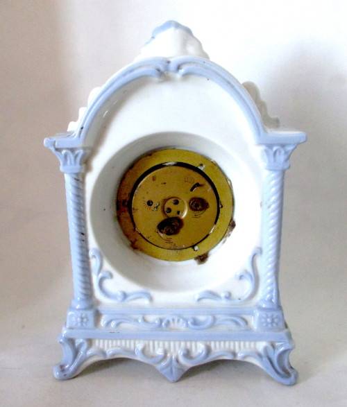 Vintage Landex Royal Craft Wind-Up Clock Made In Japan. Overwound, needs fixing. 200x115c50mm.