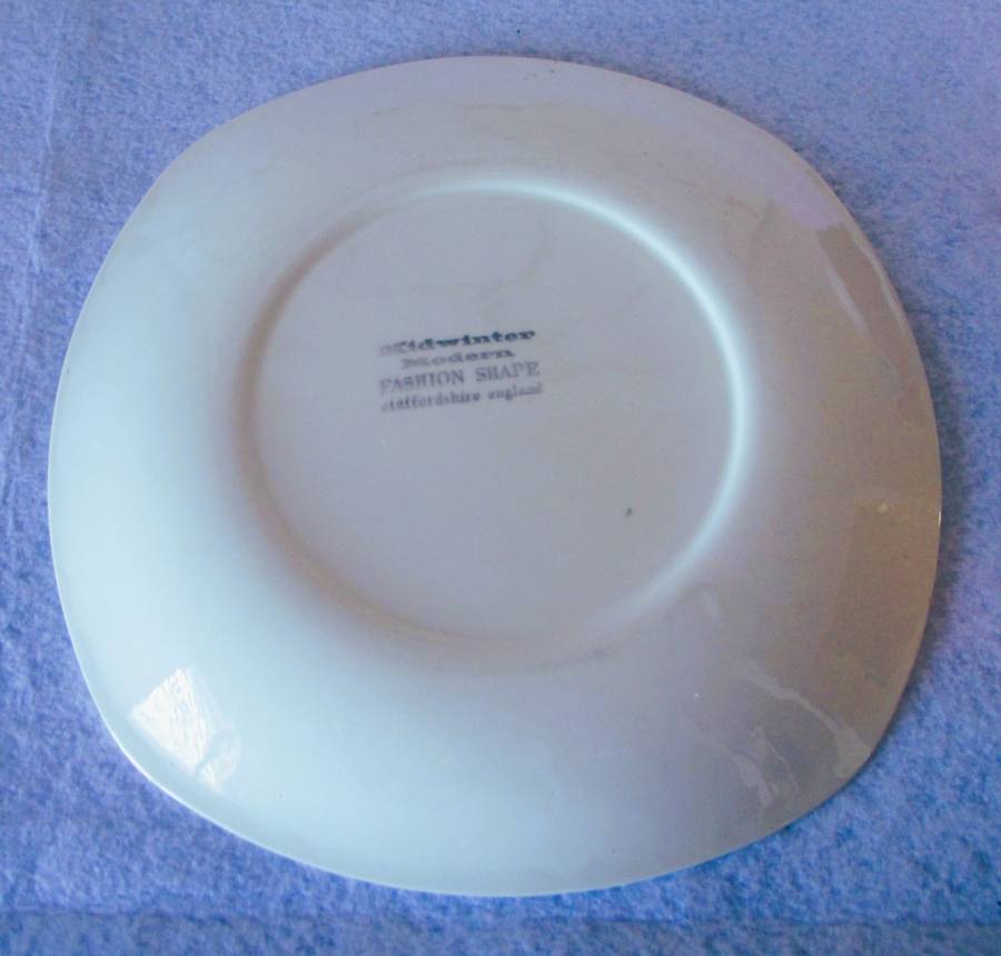 `Plant Life` stylecraft fashion tableware by Midwinter for Terrance Conran Design. 22cm diameter