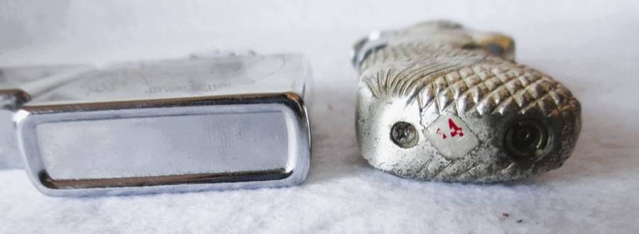 Two lighters as per photo. As is.