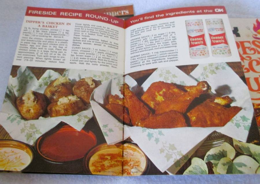 Lot of 3 1960`s Fireside recipes booklets.