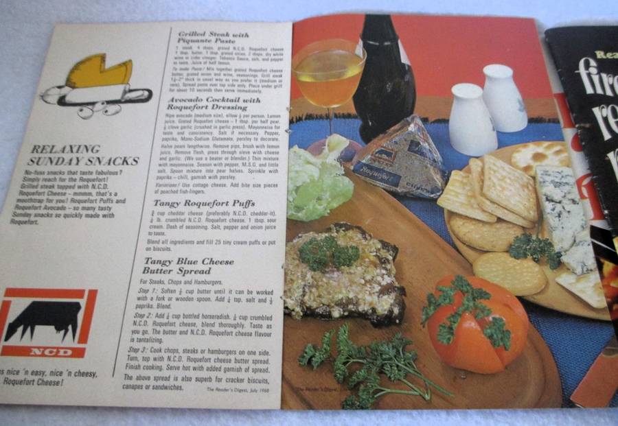 Lot of 3 1960`s Fireside recipes booklets.