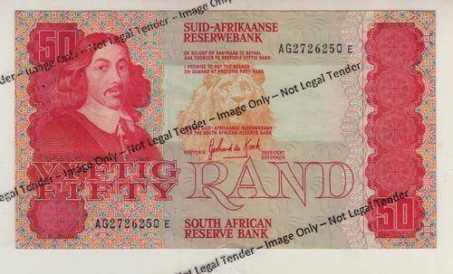 SA R50 Note - Gerhard de kock
