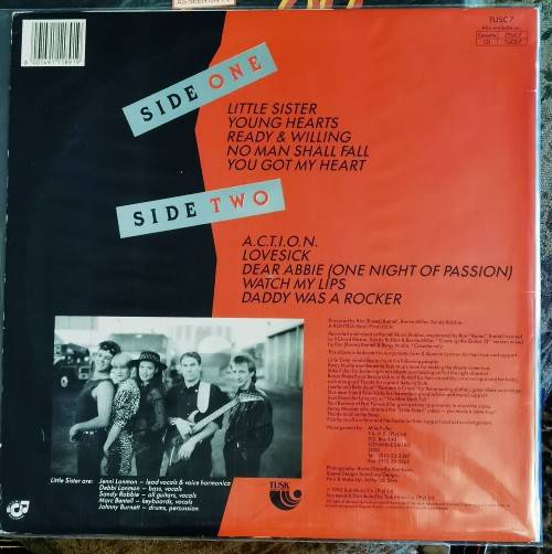 Little Sister - Ready and Willing (Vinyl)TUSC7 Media VG+ / Sleeve VG+