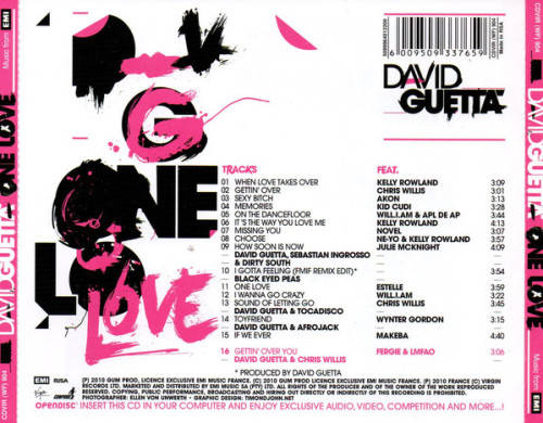 David Guetta - One Love (CD)