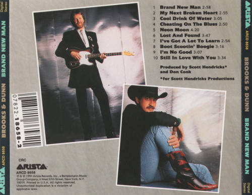 Brooks and Dunn - Brand New Man (CD)