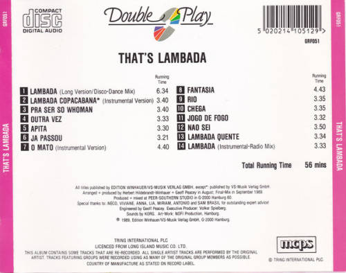 Concord - That`s Lambada (CD)