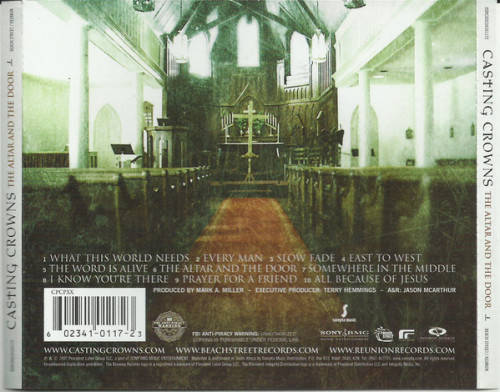 Casting Crowns - The Altar And The Door (CD)