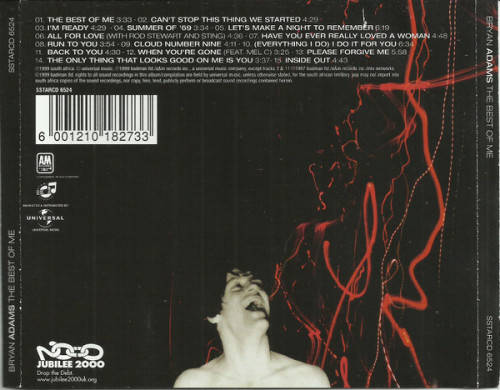 Bryan Adams - The Best Of Me (CD)