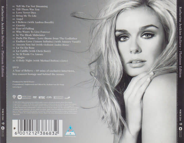 Katherine Jenkins - Believe ( CD/DVD  Platinum Edition)