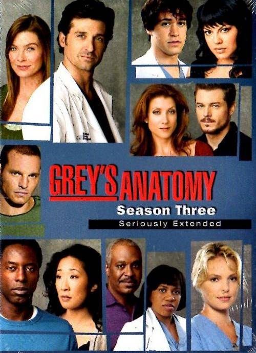 Grey's Anatomy Season 3 (DVD) NEW IN STOCK