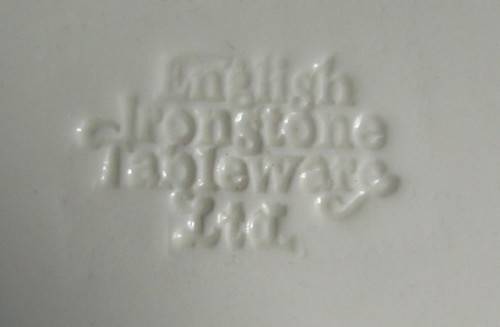 BLUE WILLOW SMALL PLATE 11.5 CM by IRONSTONE, ENGLAND