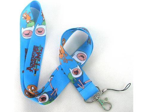 Jake & Finn's Adventure Colourful Cartoon Lanyard