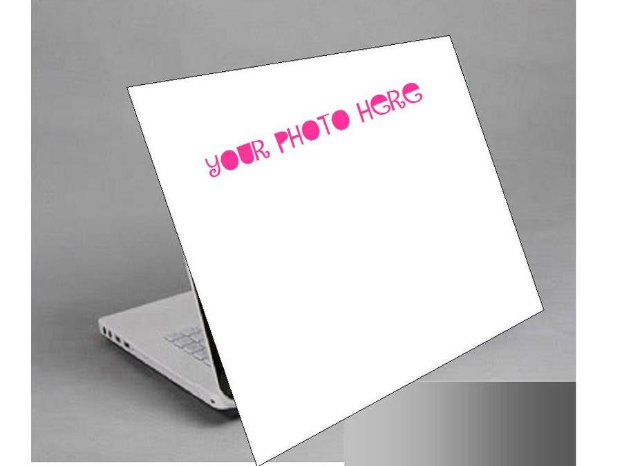 "Personalized" Custom Made Laptop Skin