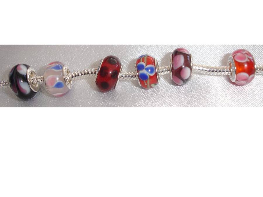 Beautiful Varity of "one offs" Murano Glass Bead fits European Style Bracelet/Necklace