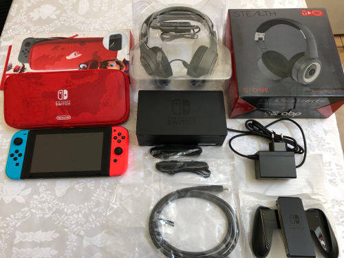 Nintendo Switch Console and accessories ***NO RESERVE - Brand New Condition***