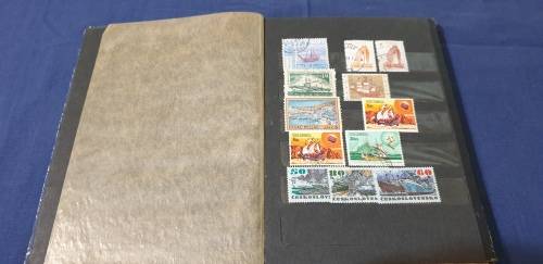 Stock Clearance Sale - Ship Theme Album - Mostly Used - See Description