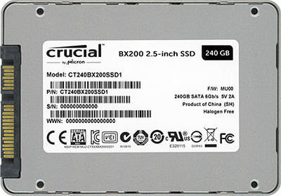 CRUCIAL BY MICRON BX200 2.5-INCH SSD  *240GB* SOLID STATE DRIVE