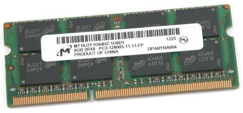 SAMSUNG/MICRON/ NANYA  8GB 2Rx8 PC3 12800S  LAPTOP MEMORY RAM