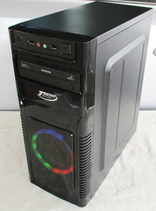 FIRESALE New Stylish desktop pc with rgb fan,intel 7th gen, core i3, 8gb ram, 1tb hd, win 11 pro,etc