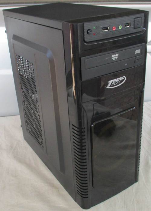 FIRESALE desktop pc, core i3, 8gb ram, 2tb hd, vga, dvdrw, rgb  case, win 11 pro, etc