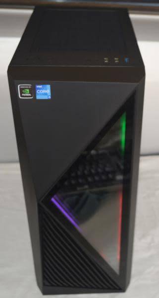gaming pc with argb,  9th gen, intel core i5, 16gb ram, 256gb ssd and 1tb hd, Win 11 pro, etc