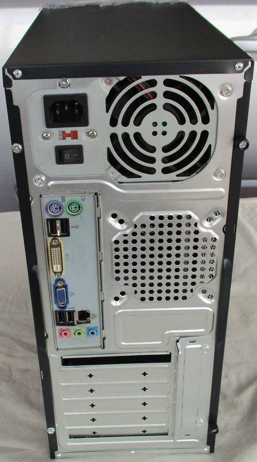 stylish desktop pc, intel core i5, 8gb ram, 2tb hd, dvdrw, vga, win 11 pro, etc