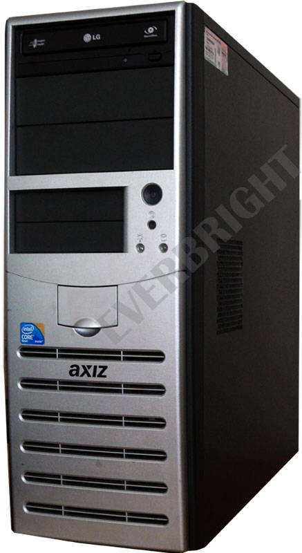 AXIZ GAMING DESKTOP CORE2DUO 2.53, 2GB RAM, NVIDIA 3D CARD, 160GB HD, LIC WIN VISTA BUS ETC