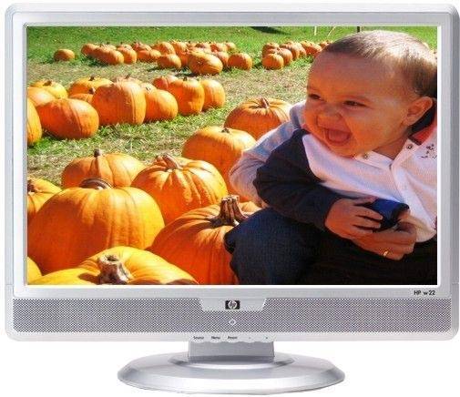 HP W22 **22INCH** WIDE SCREEN LCD WITH SPEAKERS, DVI PORT