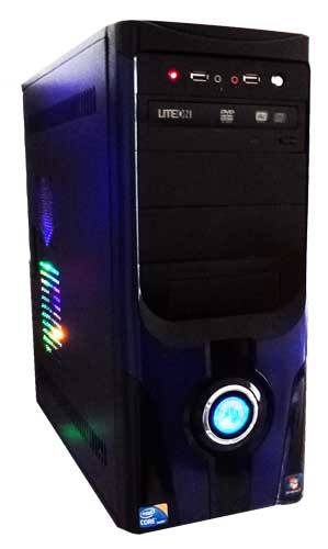 STYLISH DESKTOP PC CORE i3 @ 3.33 GHz, 4GB RAM, 500GB HD, DVD-RW, HDMI,LIC WIN 7 PRO,ETC