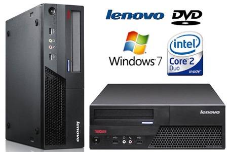 STYLISH LENOVO DESKTOP PC SFF CORE 2 DUO 3.00 GHz, 2GB RAM, 160GB HD, DVD-RW, LIC WIN 7, ETC