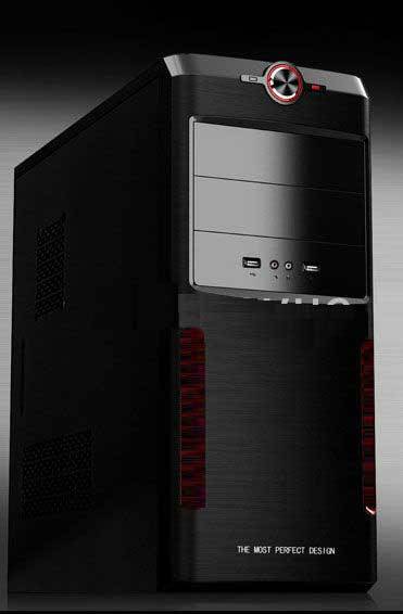 STYLISH DESKTOP PC CORE i3 @ 3.10 GHz, 4GB RAM, 500GB HD, DVD-RW, WIFI, LIC WIN 7 PRO, ETC