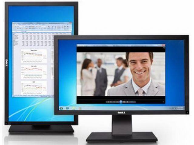 HUGE!!! DELL ULTRA SHARP STYLISH *23 INCH* FULL HD LCD SCREEN WITH ROTATE, DVI / VGA / USB PORTS ETC