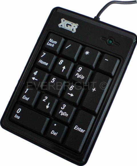 XGR USB NUM PAD FOR NOTEBOOKS (BRAND NEW)