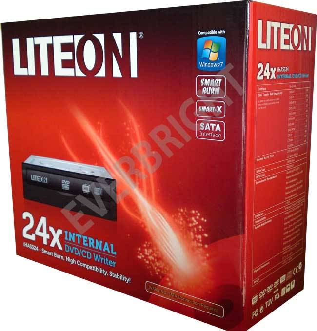 LITE-ON 24x SATA INTERNAL DVD WRITER (BRAND NEW)