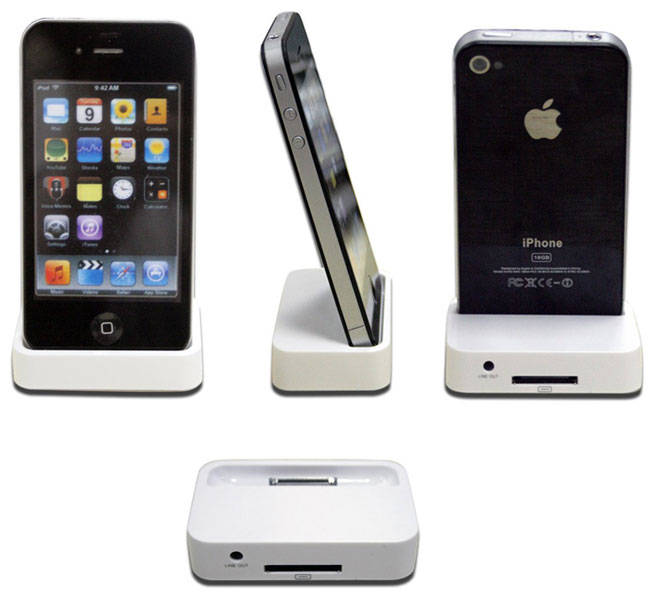 CHARGING / DOCKING STATION FOR iPHONE 4, 3G, 3GS (BRAND NEW)