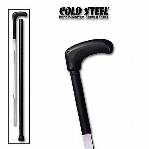 Cold Steel - HEAVY DUTY SWORD CANE (Hidden Walking Stick Sword) ( Genuine Cold Steel )