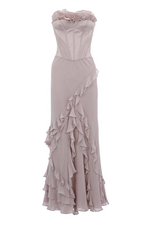 Karen Millen party cocktail evening maxi long matric bridesmaid prom dress
