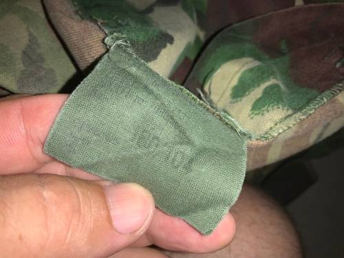 BRITISH CAMO JACKET  SIZE 180 / 104