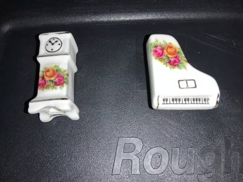 LYSANDER Mini Grandfather clock and grand piano