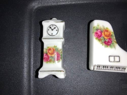 LYSANDER Mini Grandfather clock and grand piano