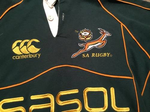 Springbok  rugby jersey size Small