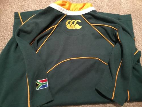 Springbok  rugby jersey size Small