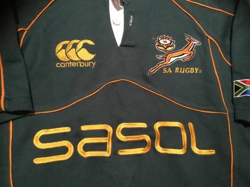 Springbok  female rugby jersey size M