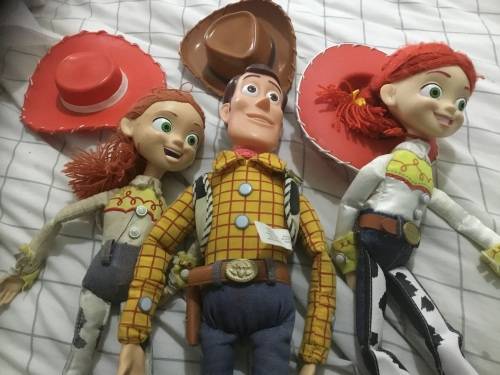 Woody and Jessie toy story