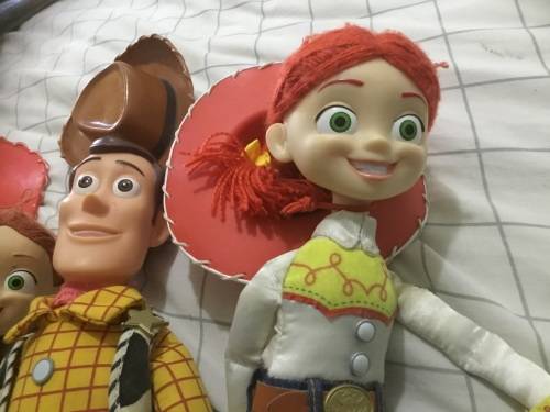 Woody and Jessie toy story